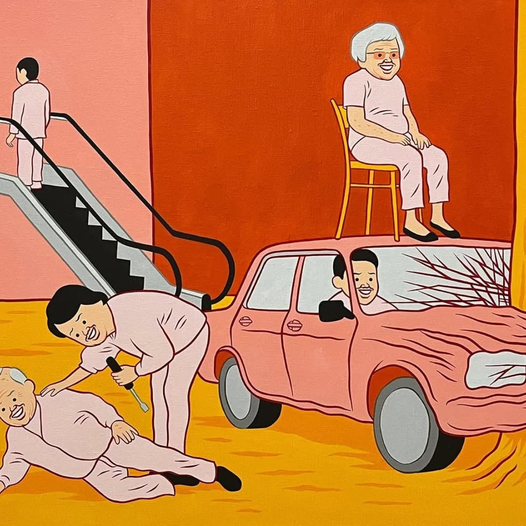 Ilustrasi - Tersenyum Tapi Melawan: Revolusi Bilik Kelambu
